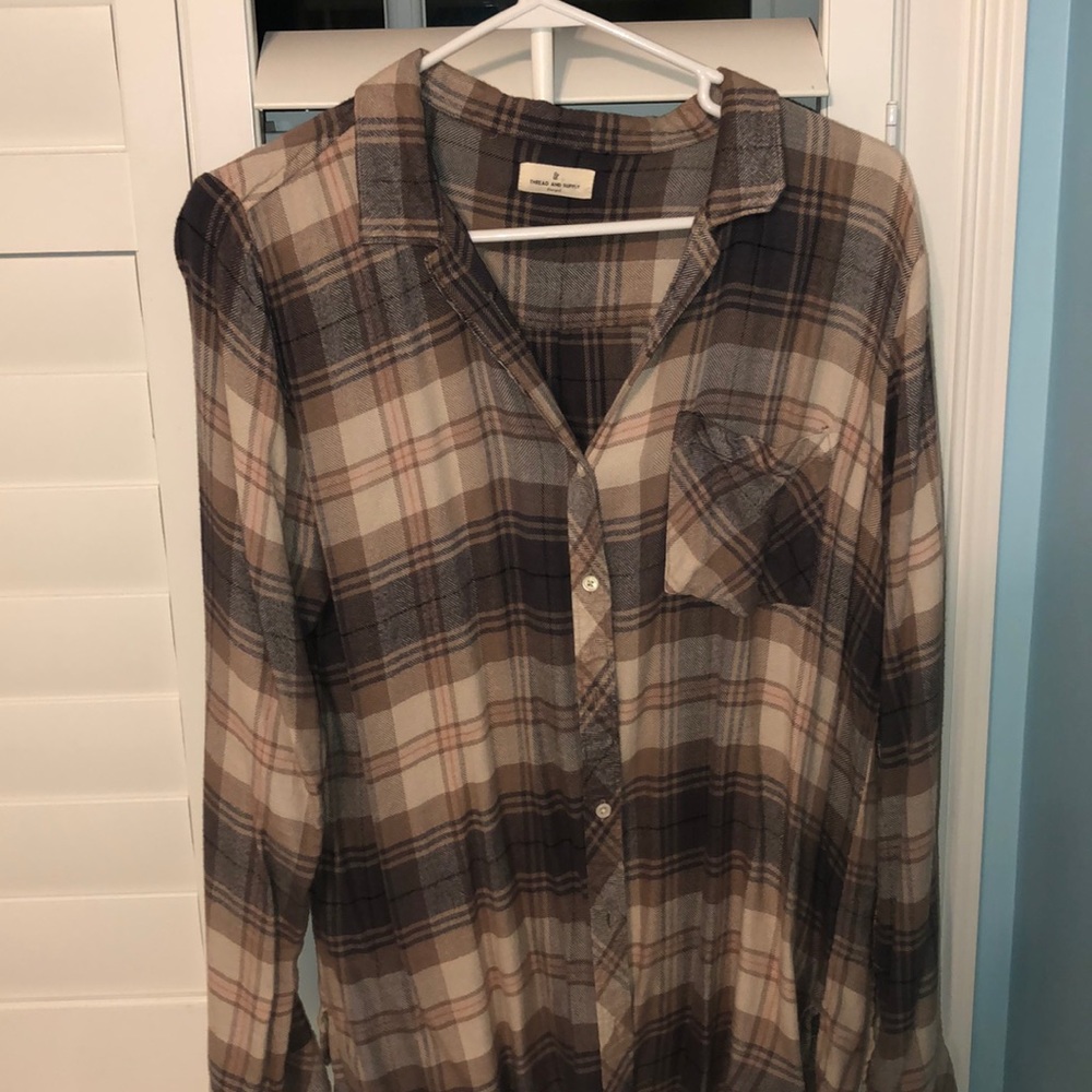 2 Flannels for $30 or one for $20 from Dry Goods!